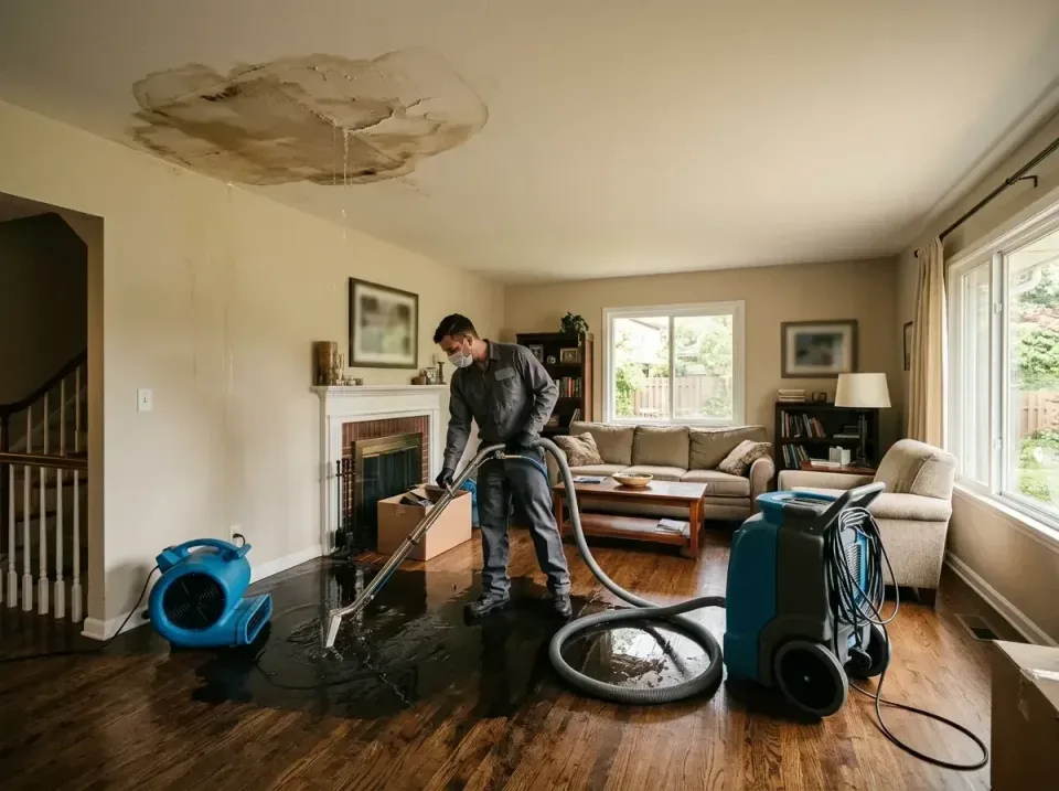 attic-pipe-burst-ceiling-drip-008 — frequently asked questions, Water Damage Restoration & Carpet Care in Murphys, CA